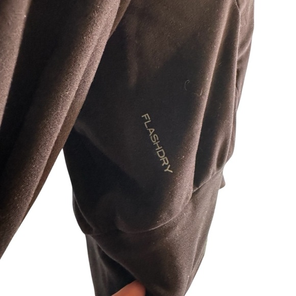 The North Face Women’s XS Black FlashDry Wrap Hoodie Long Sleeve Thumbholes - Picture 3 of 10